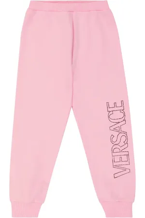 VERSACE Logo cotton sweatpants