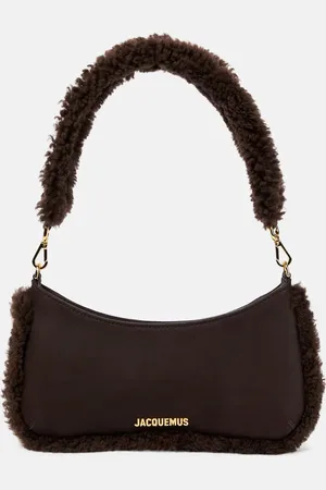 Jacquemus Le Bisou Doux Small leather shoulder bag