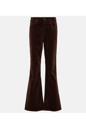 AG Jeans Farrah velvet flared pants
