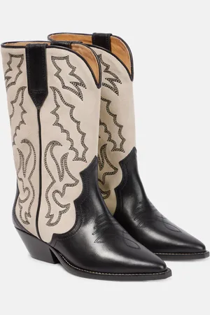 Isabel Marant Duerto leather cowboy boots