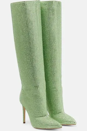 Knee High Long Boots in the color Green for women Buy From the Best Brands prices in Dubai FASHIOLA UAE