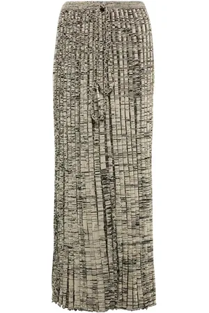 CHRISTOPHER ESBER Space-dyed pleated maxi skirt