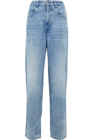Marant Etoile Ticosy high-rise straight jeans