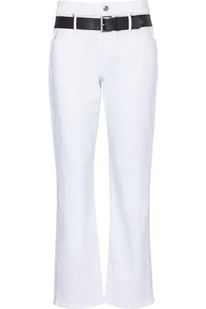 RTA Dexter high-rise cropped jeans