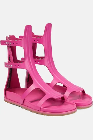 Rick Owens Rubber gladiator sandals