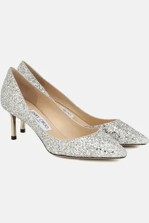 Jimmy Choo Romy 60 glitter pumps