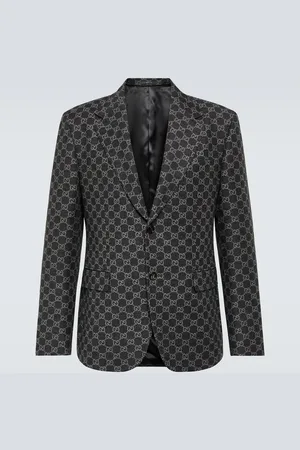 Gucci GG wool flannel blazer