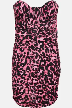 ALEX PERRY Axton leopard-print minidress