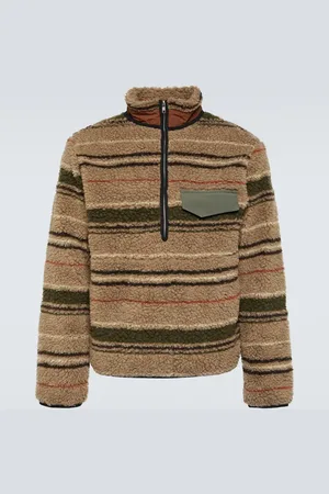 RANRA Thjorsar striped wool-blend jacket