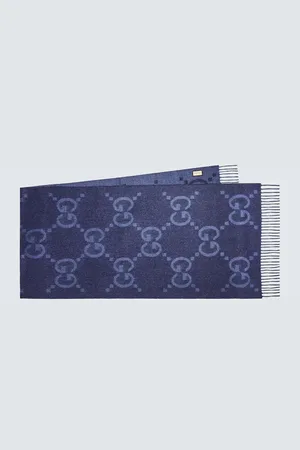 Gucci GG cashmere jacquard scarf