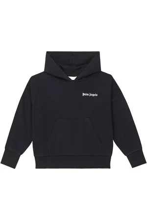Palm Angels Logo cotton jersey hoodie