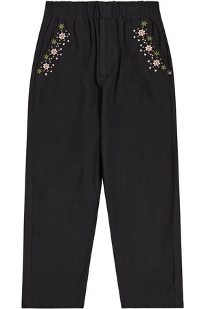 Scotch&Soda Embroidered cotton pants