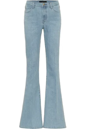J Brand Valentina high-rise flared jeans