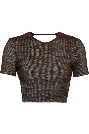 CHRISTOPHER ESBER Open-back crop top
