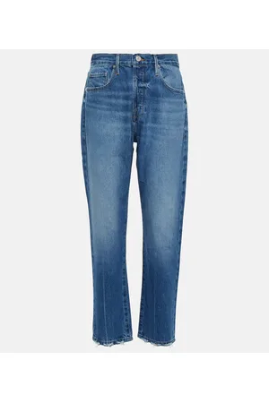 Frame Le Original high-rise straight jeans