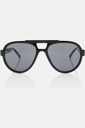The Attico X Linda Farrow Jurgen aviator sunglasses