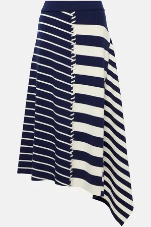 Simkhai Braylon asymmetrical midi skirt