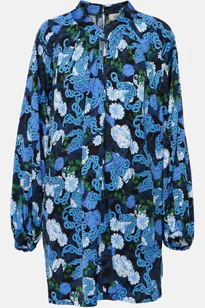 Diane von Furstenberg Silka printed satin minidress