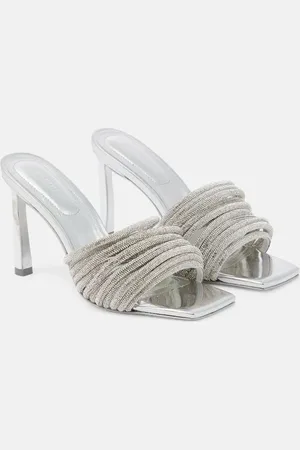 Simkhai Lena crystal-embellished mules