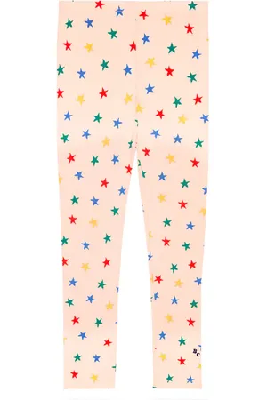 Bobo Choses Printed cotton-blend jersey leggings