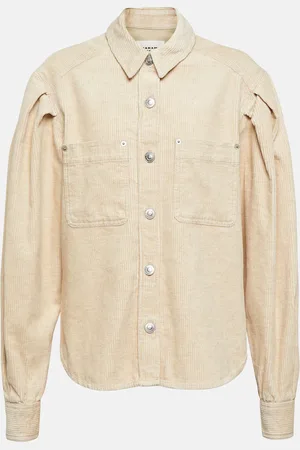 Marant Etoile Renata corduroy shirt jacket