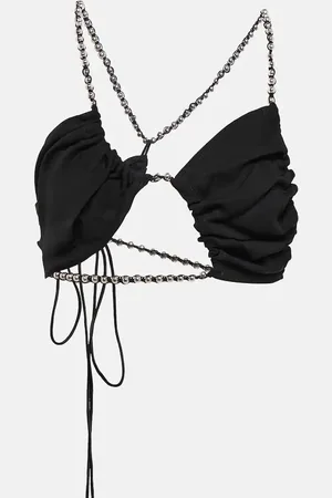 CHRISTOPHER ESBER Embellished cutout top
