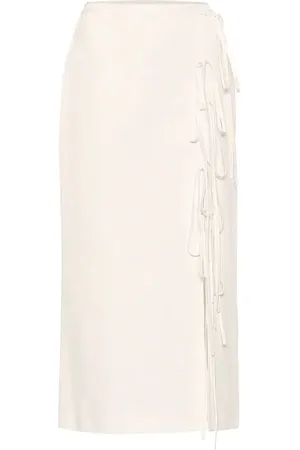 BROCK COLLECTION Oleandro cotton midi skirt
