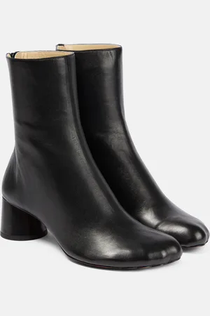 Proenza Schouler Sculpt leather ankle boots