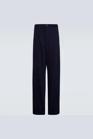 Balenciaga Mid-rise wool pants
