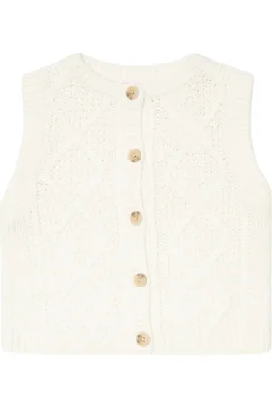 BONPOINT Bobolene cable-knit vest