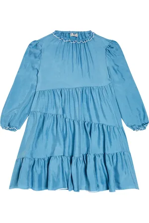 Il gufo Gathered jersey dress