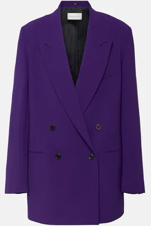 DRIES VAN NOTEN Bliss oversized double-breasted blazer