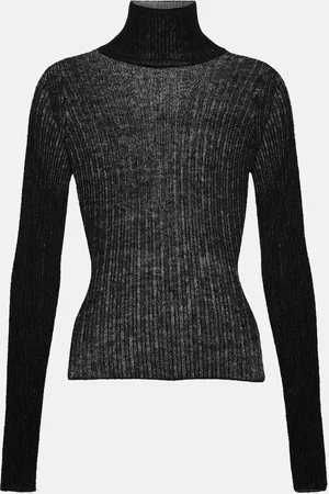 Saint Laurent Wool-blend turtleneck sweater