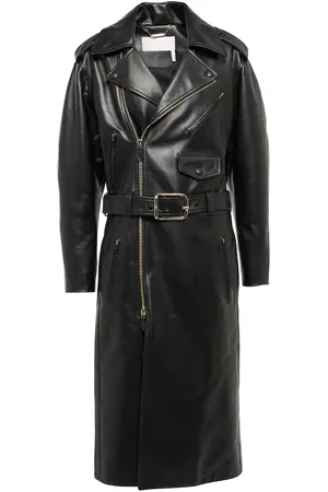 Chloé ChloÃ© Belted leather coat