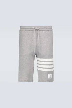 Thom Browne 4-Bar jersey cotton shorts