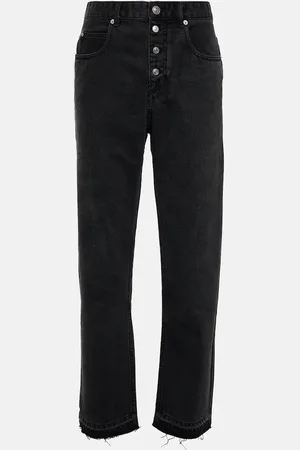 Marant Etoile Belden high-rise straight jeans