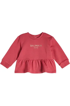 Balmain Baby logo cotton-blend sweatshirt