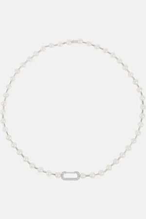 Eera EÃ©ra Vita 18kt necklace with pearls and diamonds