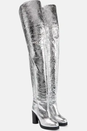 Isabel Marant Lurna leather over-the-knee boots
