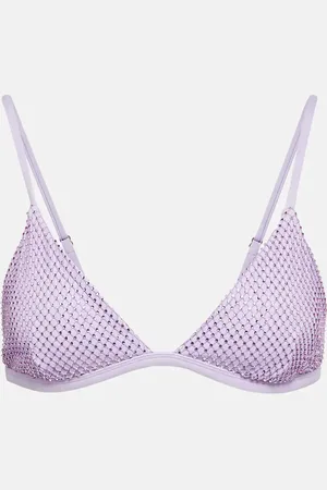 Simkhai Joelle embellished bikini top