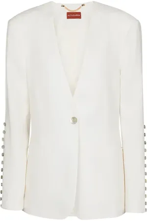 Altuzarra Fern linen-blend blazer