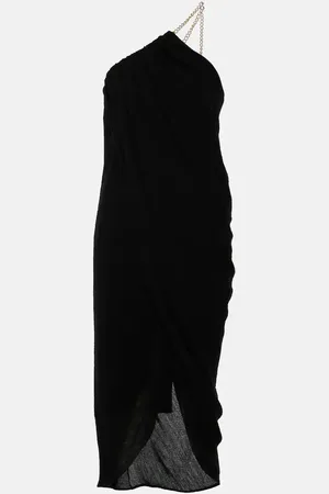 Chloé ChloÃ© One-shoulder virgin wool midi dress