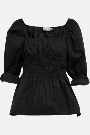 Proenza Schouler White Label cotton poplin top