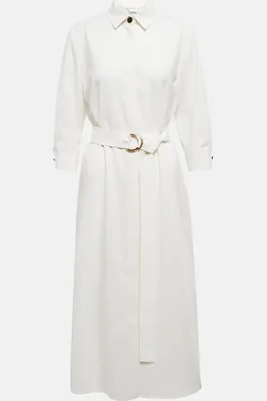 Max Mara Corrida virgin wool shirt dress