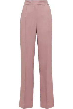 Brunello Cucinelli Pleated high-rise wide-leg pants