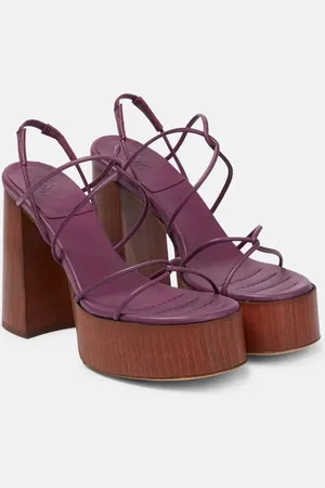 Gia Borghini Gia/Rhw Rosie 28 leather sandals