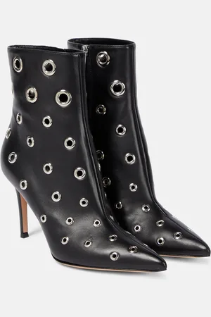Gianvito Rossi Lydia 85 leather ankle boots