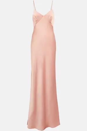 Max Mara Bridal Selce satin slip dress