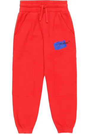 OFF-WHITE Printed cotton sweatpants
