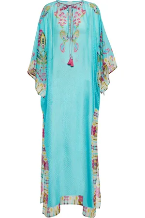 Etro Printed silk kaftan